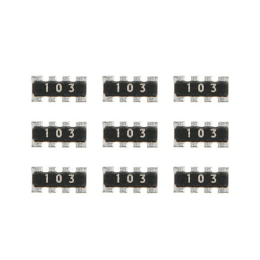 Resistor Networks & Arrays 100ohm 2% 4Pin Isolated 5 pieces 